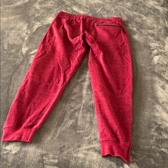 Maroon Jogger Pants - Picture 2 of 2